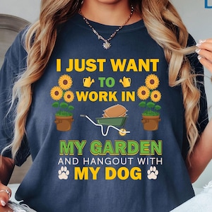 Comfort Colors Gardening T-Shirt: Plant Lover Gift