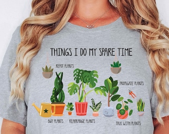Plant Shirt, Gifts For Mom, Garden Gift, Plant Mom Gift, Botanical Shirt, Gardening Shirt, Plant Lover Shirt, Plant Lady Shirt, Plant Lover