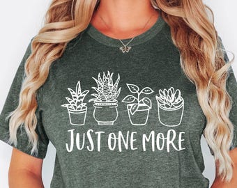 Plant Shirt, Plant Lady T-Shirt, Plant Lover Gift, Gardening Shirt, Plant Mom Shirt, Gardening T-shirt, Plant Mom Gift Shirt