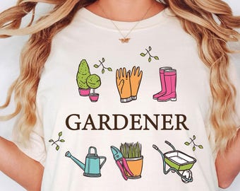 Garden Shirt, Gardener Shirt, Gardening Shirt, Garden Love, Botanical Shirt, Plant Lover Shirt, Plant Lover Shirt, Gift For Gardeners Shirt