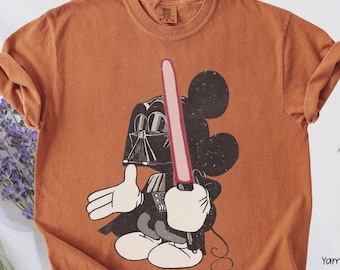Comfort Colors® Retro Disney Mickey Star Wars Shirt, Star Wars Family Shirt, Vintage Disney Shirt, Stormtrooper Shirt, Disney Trip Tee