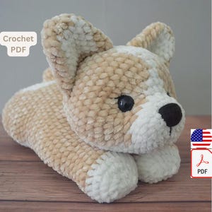 Crochet Corgi Dog pattern: Little Biscuit | Amigurumi Puppy | Amigurumi Dog pattern | Instant Download ENGLISH Pattern in PDF File