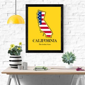 Arte dello Stato della California – “The Golden State” / Download digitale