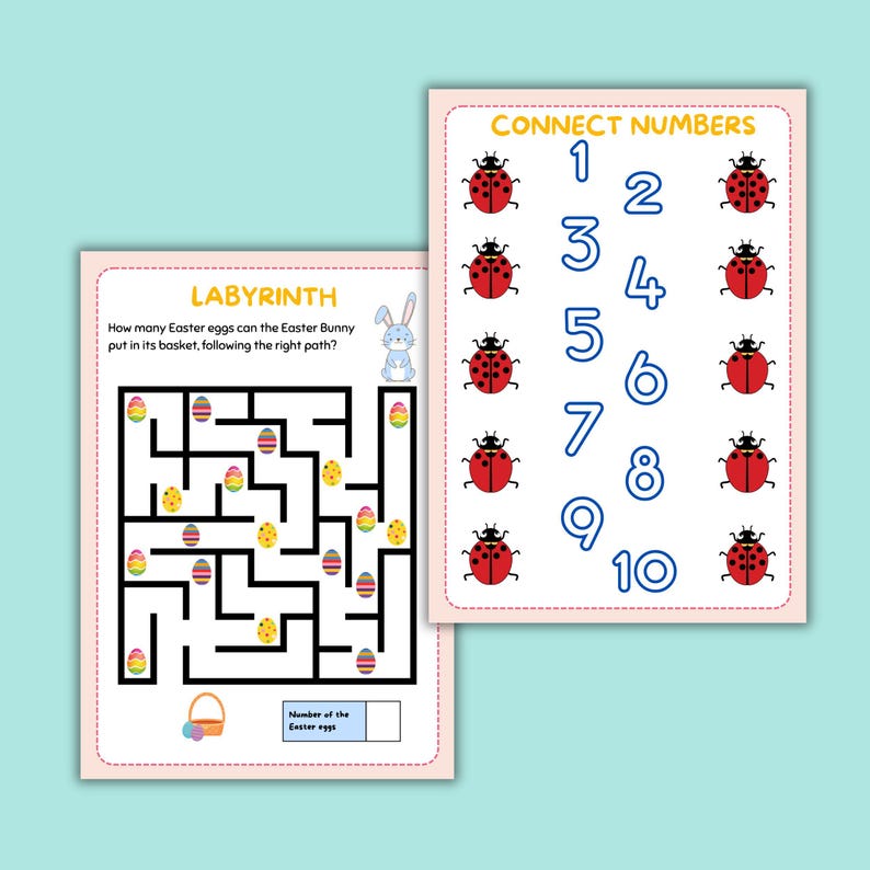 Spring Preschool Activities Printable |PDF Worksheets for Kids Ages 3-6 ...