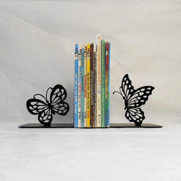 Butterfly Bookends Etsy