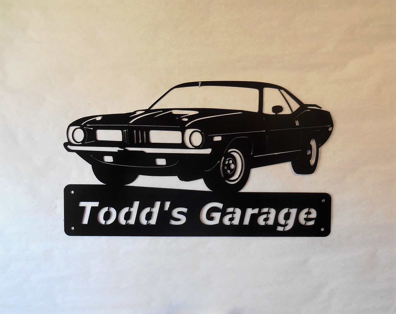 1972, 1973, 1974, Barracuda, Cuda Personalized, Muscle Car, Garage Sign, image size:1354x1073
