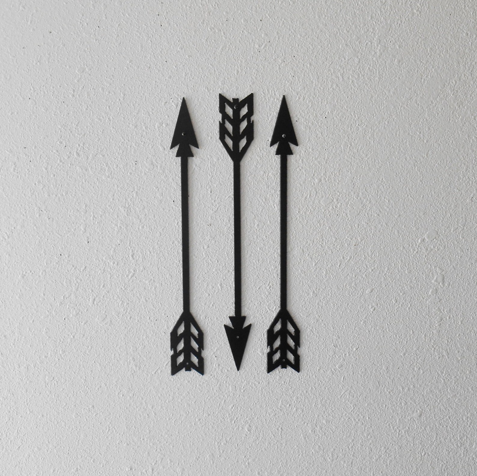 Arrows / Metal Art / Wall Decor / Set of Three / Home Decor / Etsy