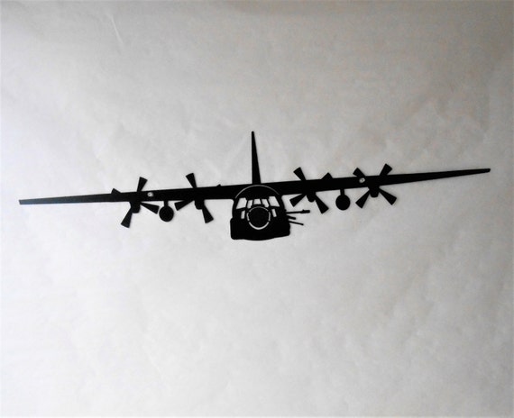 Ac 130u Aircraft Military Metal Airplane Wall Decor Usaf Y Ship Lockheed