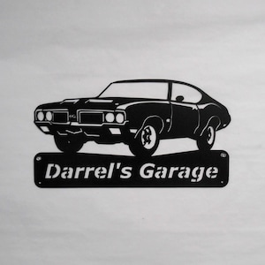 1969-1972 Oldsmobile 442 Personalized Metal Sign