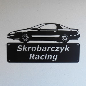 1993 -1997 4th Generation Chevrolet Camaro- Personalized Metal Sign - Metal Wall Art - Garage Sign - Man Cave