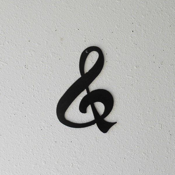 Ampersand  Metal Wall Decor &