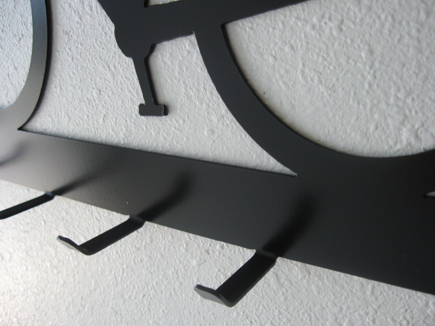 Bicycle Key Belt Rack Metal Wall Hanging Etsy