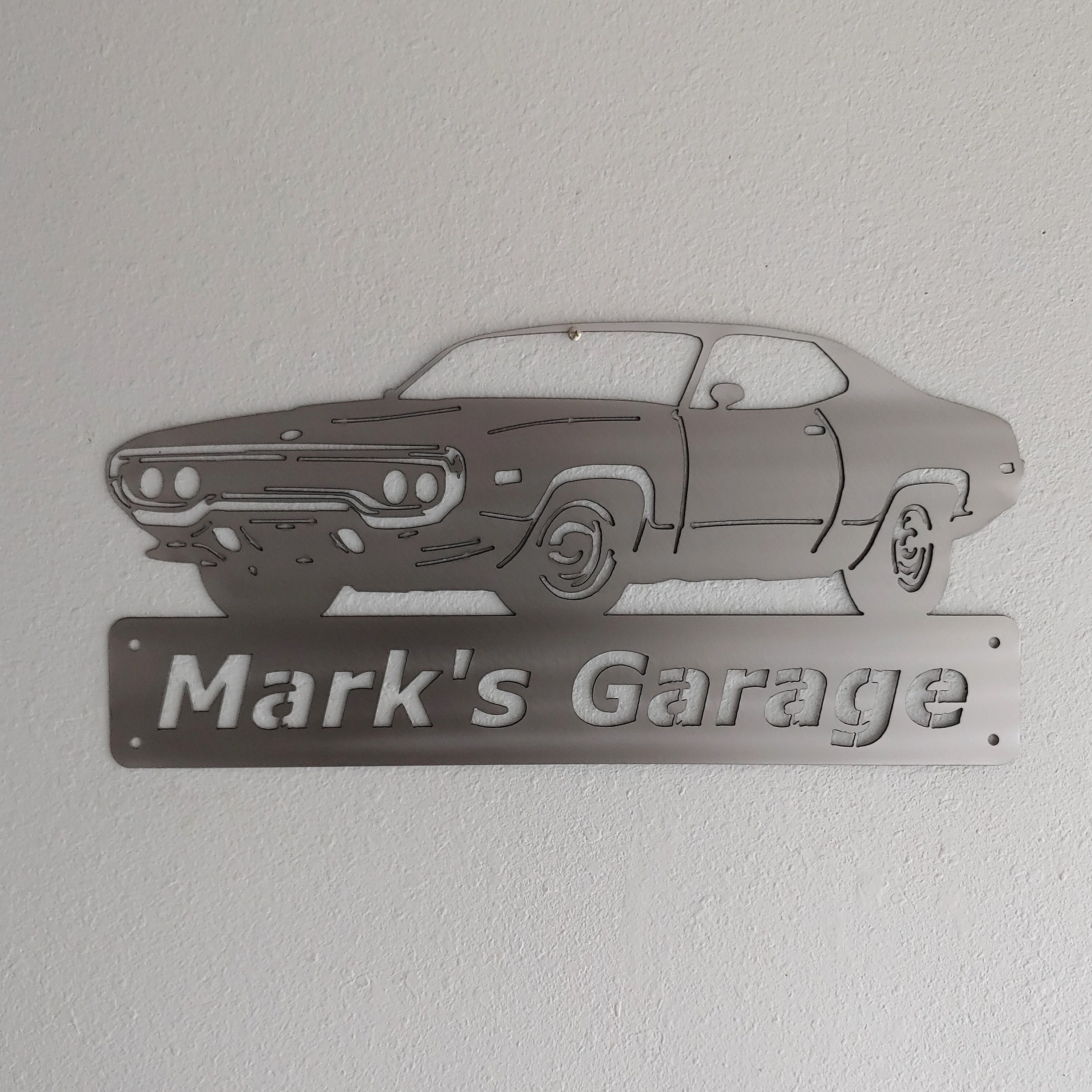 1971, 1972, Roadrunner, Personalized Metal Sign, Man Cave, Classic ...