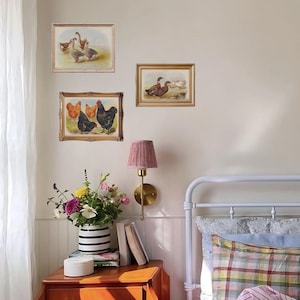 Vintage Farm Animal Prints: Rustic Farmhouse Wall Art Set (Digital Download)