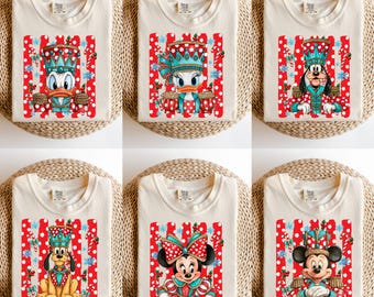 Comfort Colors Disney Nutcracker Christmas Sweatshirt, Groovy Holiday Season Shirt