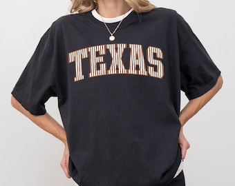 Comfort Colors® TEXAS Shirt, Texas Game Day T-shirt, Southern Pride Tee, Lone Star State Gift
