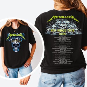 Metallica M72 Tour Shirt - Etsy