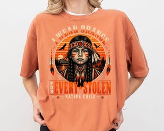 Comfort Colors® Every Child Matters Shirt, Orange Shirt Day Tshirt, Indigenous Awareness Tee, Orange Day Top, Truth and Reconciliation Shirt