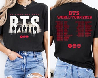 BTS World Tour Arirang Shirt – Comfort Colors K-Pop Merch For DTF Please Message