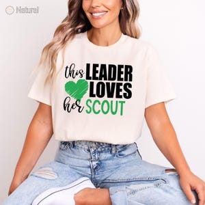 This Leader Loves Her Scouts Shirt , Girl Scout Leader Shirt image 3