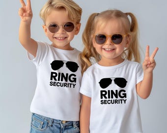 Camisa de boda con anillo de seguridad: regalo de propuesta para el portador del anillo