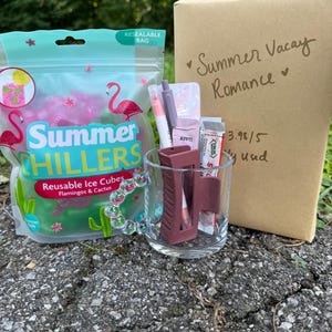 Cita a ciegas romántica de verano con un paquete de libros / Lecturas de verano / Regalo para amantes de la lectura / Paquete de lectura de verano