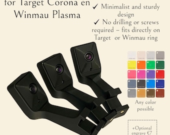 Uchwyt do kamery Autodarts | Target Corona i pierścień plazmowy Winmau, 3 kamery USB