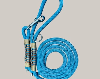 Handmade Paracord Dog Leash Dog Rope Lead  Stylish Paracord Leash Dog Walking Accessory Soft Comfortable Grip Pattern Paracord Leash Dog Mom