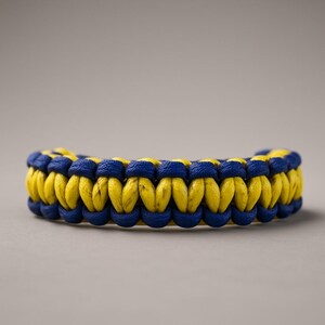 Handwoven Paracord Dog Collar Strong and lightweight custom colors and sizes quick release buckle