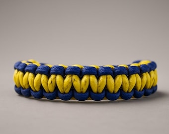Handwoven Paracord Dog Collar Strong and lightweight custom colors and sizes quick release buckle