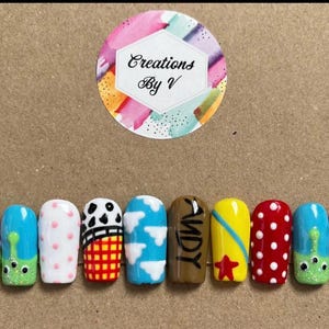 Toy Story Press On Nails