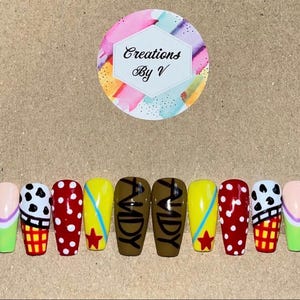 Toy Story Press On Nails