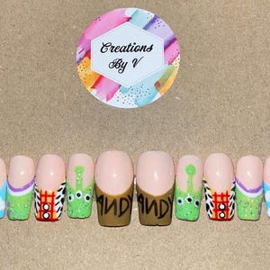 Toy Story Press On Nails