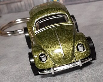 Keychain charm 1:64 Diecast Car German sport compact Bug Woody