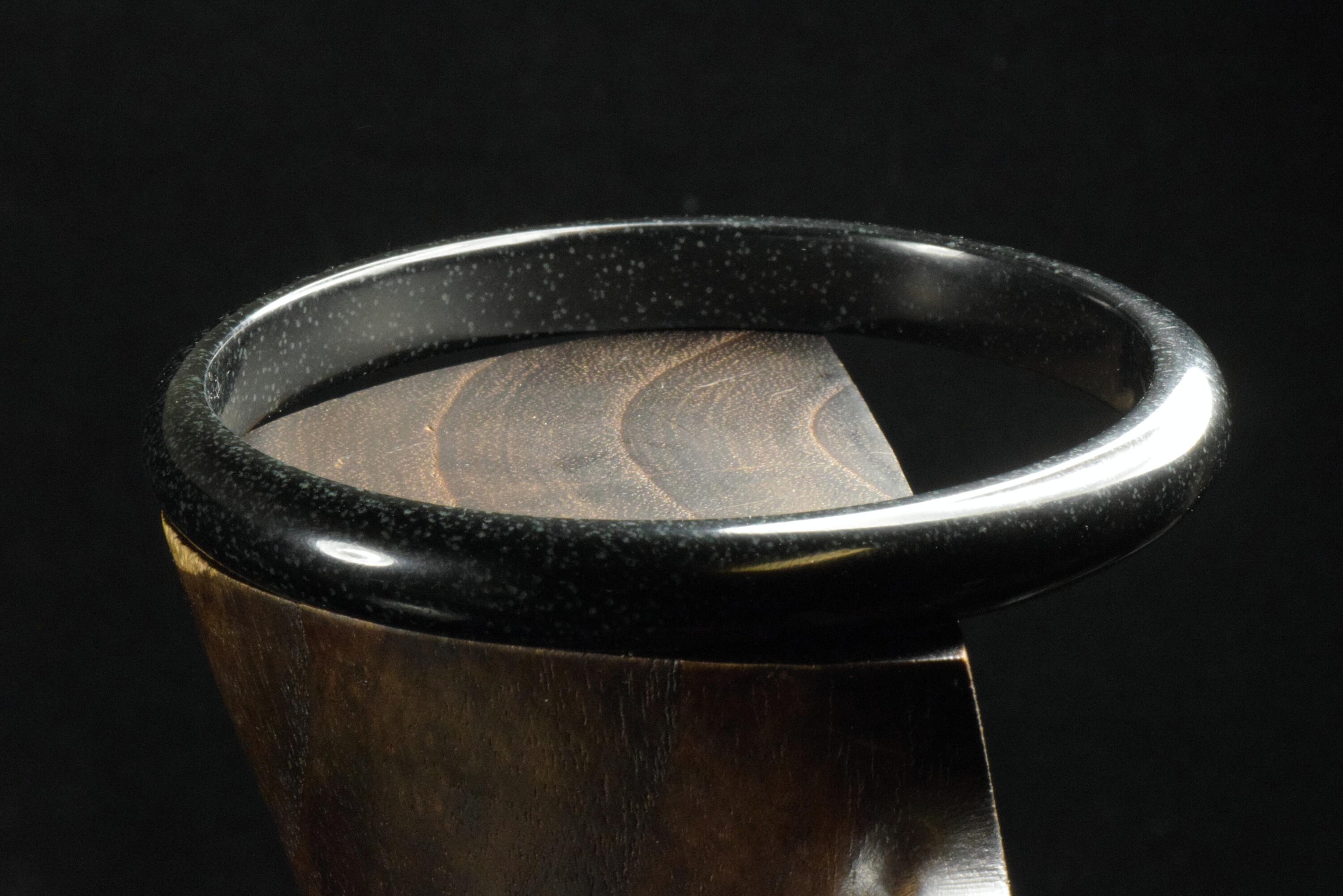 Guatemalan Black Jadeite Bangle #3 - 79.7 Mm - Etsy