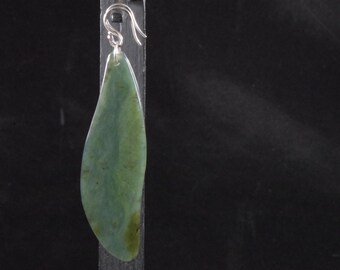 Big Sur nephrite jade earrings - 14