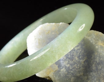 Burmese Jadeite Bangle "Kathy Jade" - 57.75 mm
