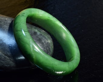 British Columbia Nephrite  Jade Bangle #3 - 51.3 mm