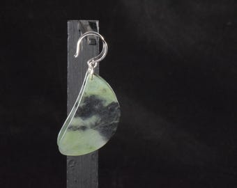 Big Sur nephrite jade earrings - 8
