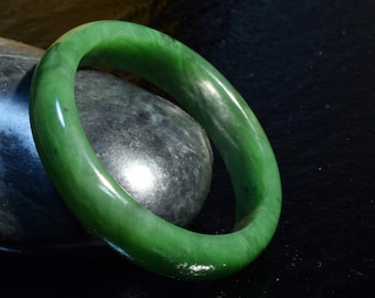 Bracciale in giada nefrite della Columbia Britannica n. 4 - 51,2 mm