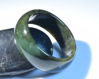 Bracciale indonesiano in giada nefrite n. 4 - 57,4 mm