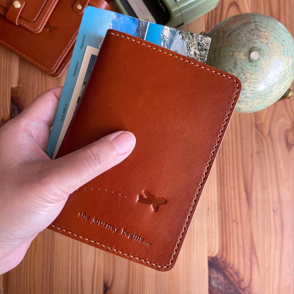PDF Pattern | Passport Card Holder | Passport Leather Case | Leather Craft DIY  (4mm stitching hole/A4/3 files)