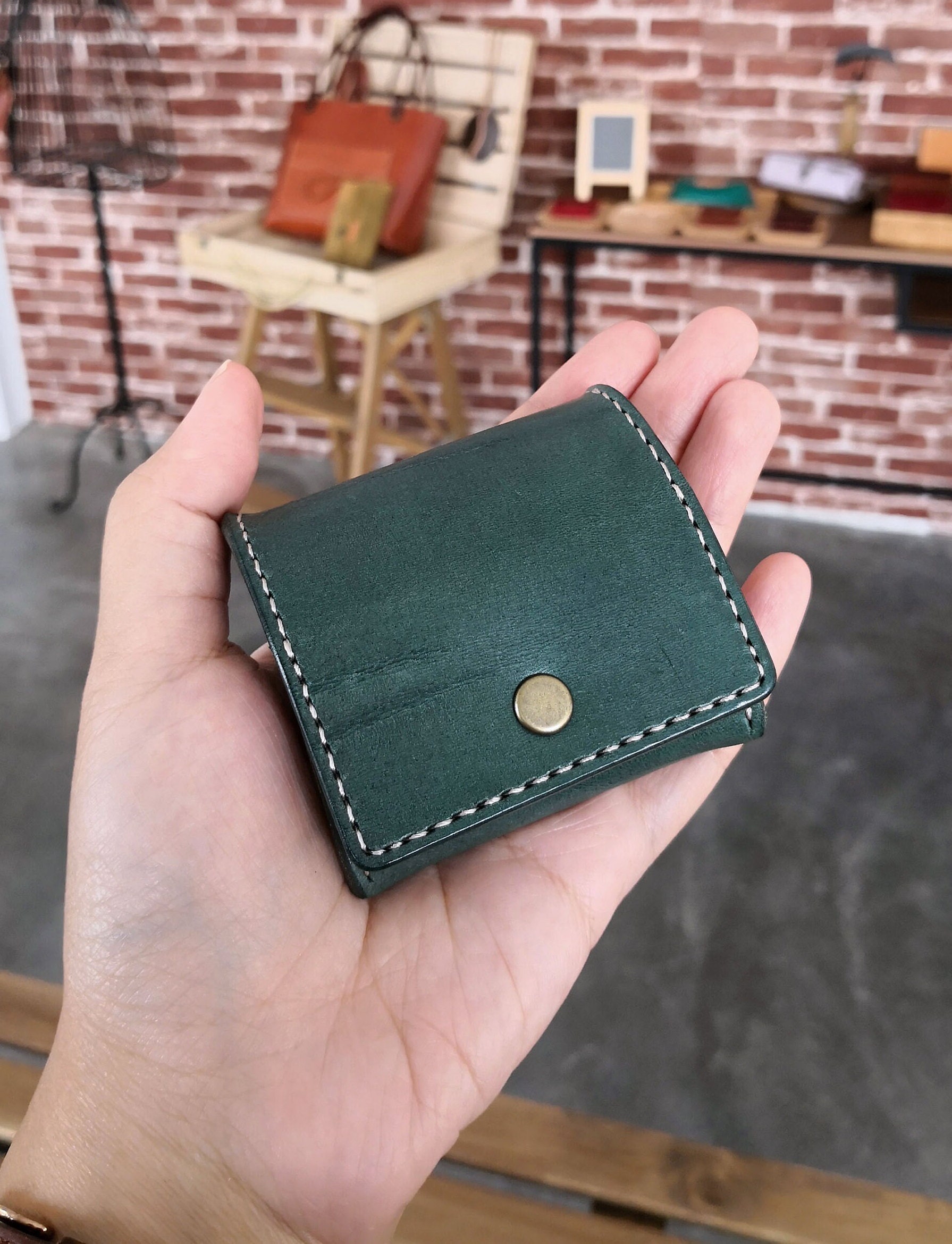 PDF Pattern | Coin Box Purse | Leather Coin Purse | Leather Craft