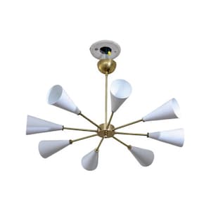 Stilnovo chandelier for ceiling light fixture for ceiling décor Sputnik chandelier 6/8 Arm Mid century modern Chandelier of Home Decor Light