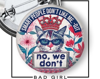 Anti Trump Pinback Button: Political Protest Flair