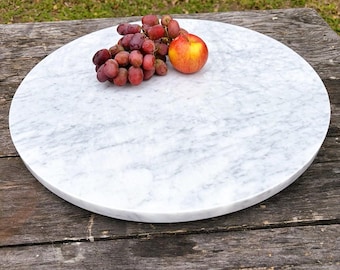 Marble Lazy Susans: Rotating Dining Table Centerpiece 14"-28"