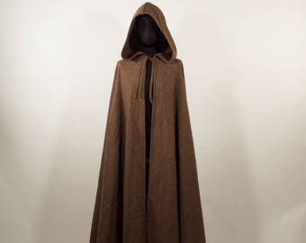 Woolen cloak fantasy, medieval, renaissance, sca, custome made