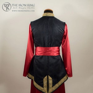 Made to Order Veldür Kit Elven Lord Fantasy Mage Robe and Cloak, Custom ...