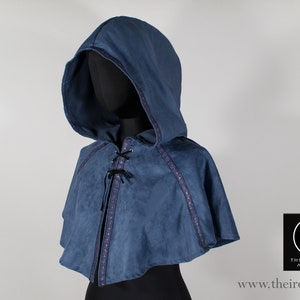 Hooded cape Artemisia fantasy medieval renaissance, unisex, different fabrics,larp, custom made