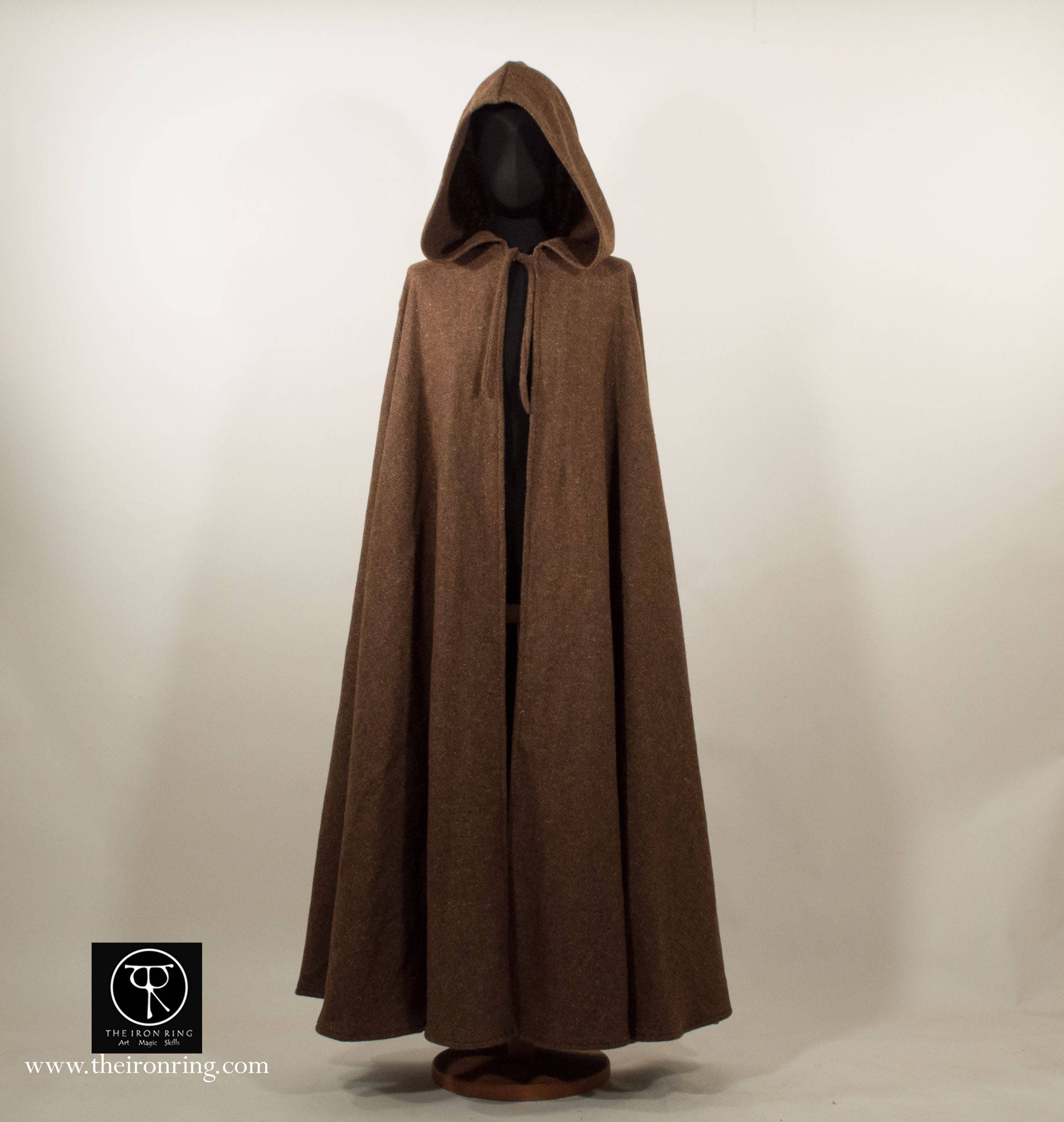 ウールのマント ファンタジー、中世、ルネッサンス、スカ、カスタム